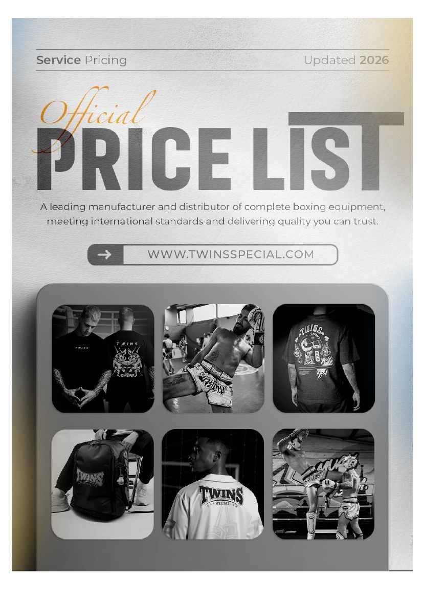 Twins & Fairtex catalogue preview, page 1 of 4