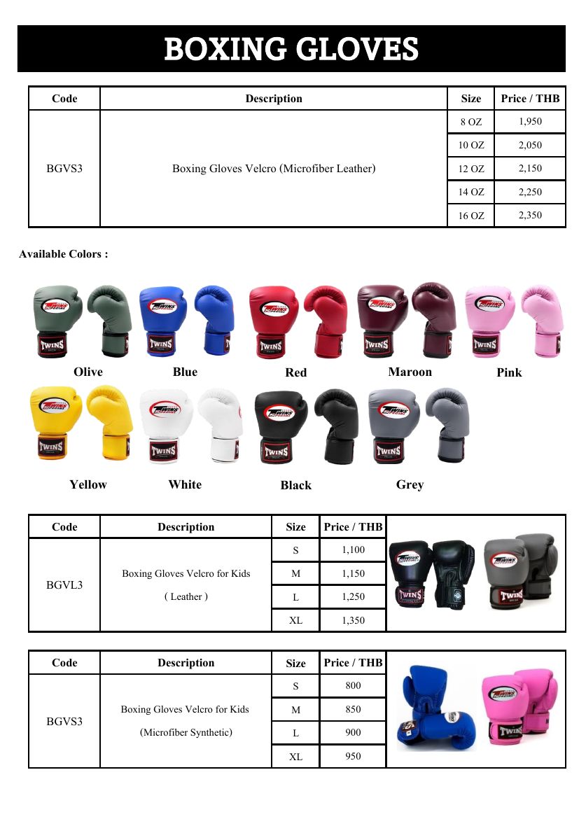 Twins & Fairtex catalogue preview, page 4 of 4