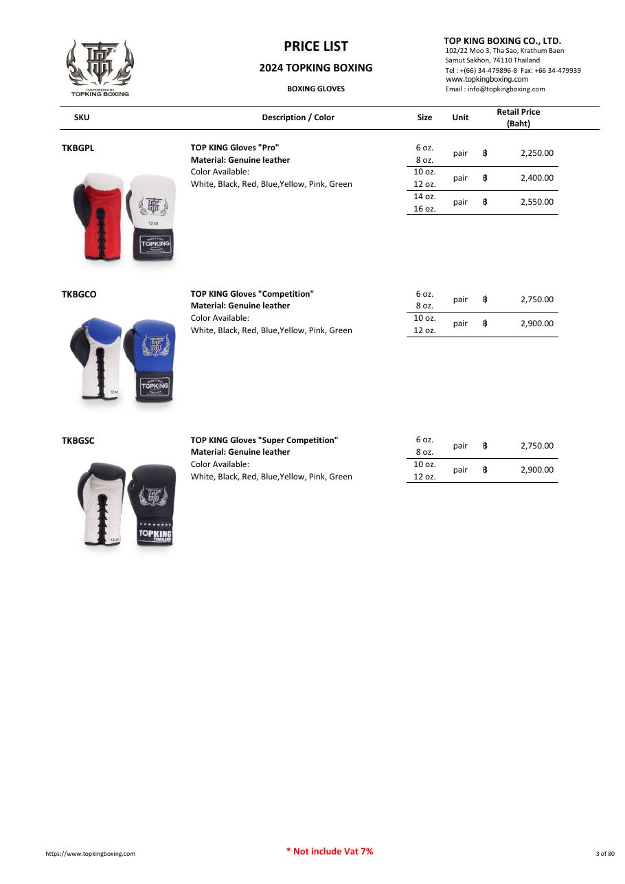 Top King catalogue page 3